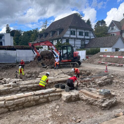 Pop-Up Grabungsbesuch in Schaffhausen